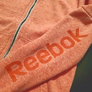 Reebok zip up sweatshirt, hoodie, lightweight for spring, size XS